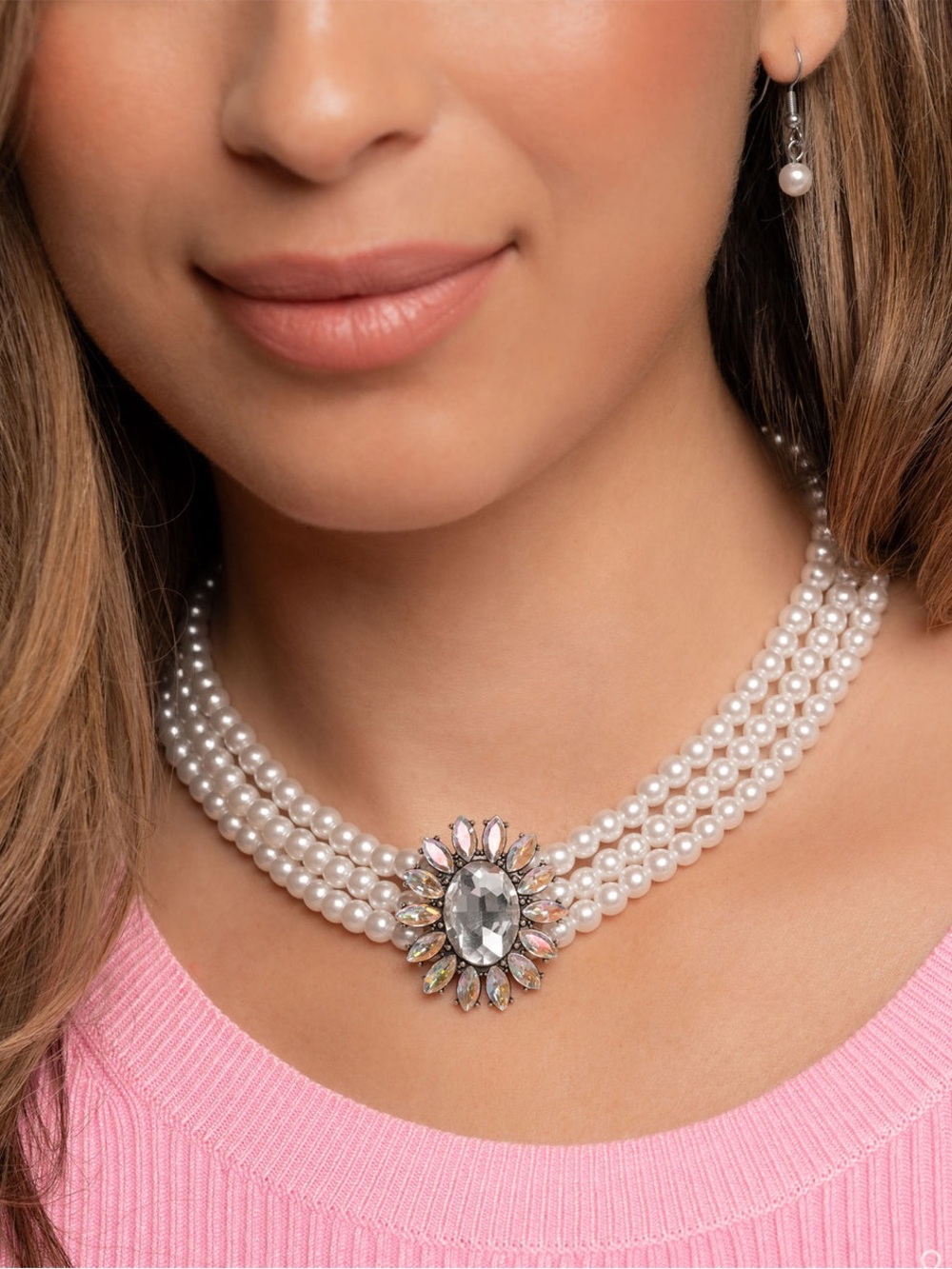 NWT Pearls Necklace, Earrings & Bracelet(Last Set) - Picture 3 of 9